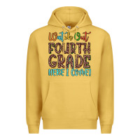 Antique Gold watch out fourth grade here i come! Premium Hoodie - JahusDesignShop