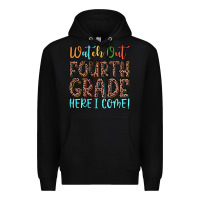 Black watch out fourth grade here i come! Premium Hoodie - JahusDesignShop