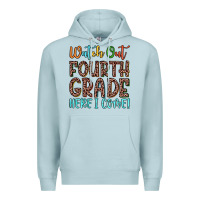 Blue Mist watch out fourth grade here i come! Premium Hoodie - JahusDesignShop