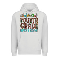 Dove Grey watch out fourth grade here i come! Premium Hoodie - JahusDesignShop