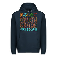 Navy watch out fourth grade here i come! Premium Hoodie - JahusDesignShop