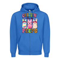 True Royal chillin' with my peeps Zipper Hoodie - Artiststas