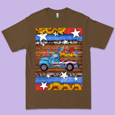American Truck Air Freshener Premium Tee Designed By Hra Design Shop