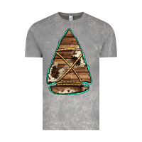 Cloud Rock cowhide wooden arrowhead Vintage Tee - Jasminsmagicworld