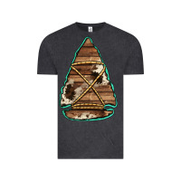 Vintage Black cowhide wooden arrowhead Vintage Tee - Jasminsmagicworld