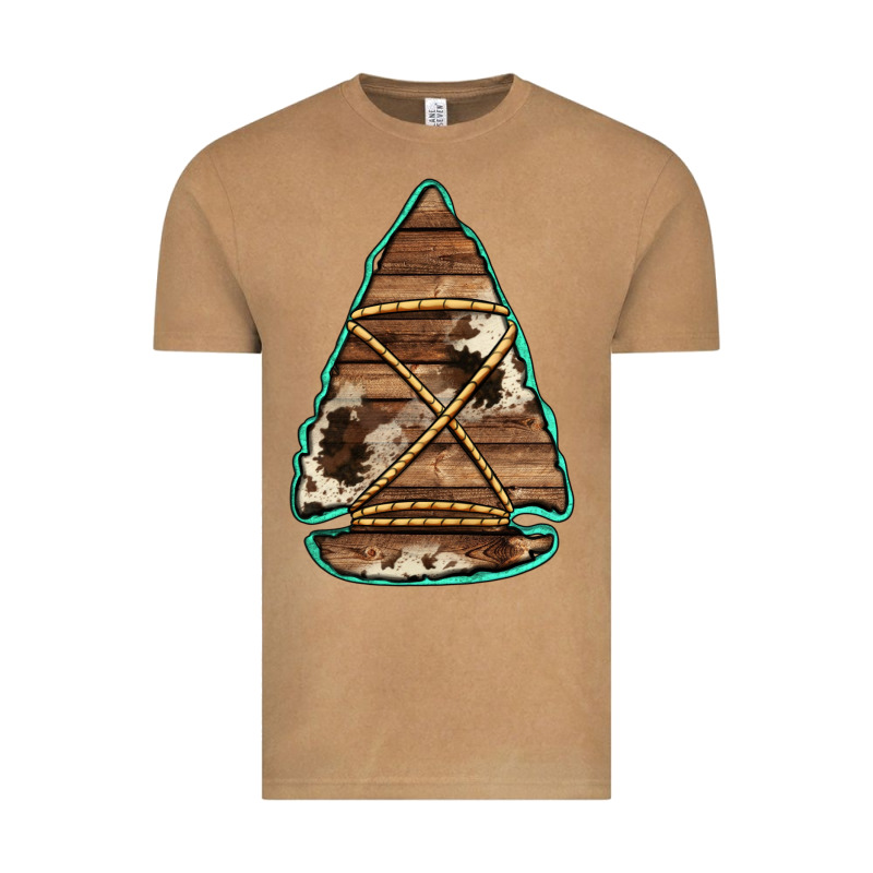 Cowhide Wooden Arrowhead Vintage Tee by Jasminsmagicworld | Teevron