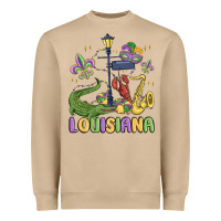 Mushroom louisiana mardi gras Heavyweight Sweatshirt - MaliasSmallBusiness