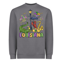 Storm louisiana mardi gras Heavyweight Sweatshirt - MaliasSmallBusiness