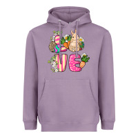 Lavender Love Easter Heavyweight Hoodie - NancyCooperArtShop