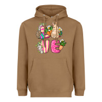 Toasted Coconut Love Easter Heavyweight Hoodie - NancyCooperArtShop
