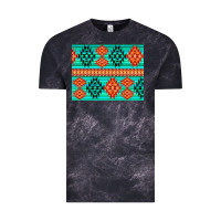 Cloud Black aztec pattern background 3200x2400 Vintage Tee - AdoDesignShop