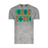 Cloud Rock aztec pattern background 3200x2400 Vintage Tee - AdoDesignShop