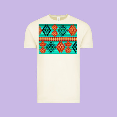 Aztec Pattern Background 3200x2400 Vintage Tee Designed By Adodesignshop