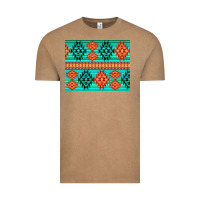 Vintage Coffee aztec pattern background 3200x2400 Vintage Tee - AdoDesignShop