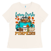 Bone farm fresh pumpkins Ladies Tee - HRA Design Shop