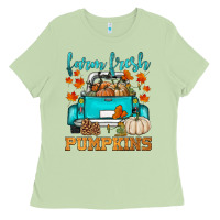 Matcha farm fresh pumpkins Ladies Tee - HRA Design Shop