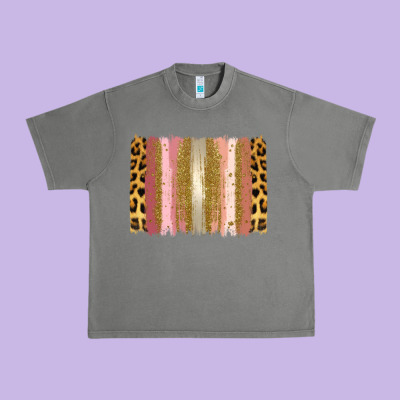 Xoxo Brushstrokes Valentines Day Urban Heavy Tee Designed By Jasminsmagicworld