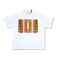 White XOXO Brushstrokes Valentines Day Urban Heavy Tee - Jasminsmagicworld
