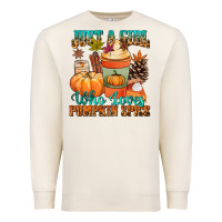 Sandshell Just a girl who loves pumpkin spice Premium Sweatshirt - NancyCooperArtShop