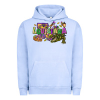 Pigment Grape Ice louisiana mardi gras Urban Hoodie - FaDigitalArtStudio
