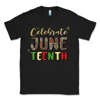 Black celebrate juneteenth Classic Tee - MaliasSmallBusiness
