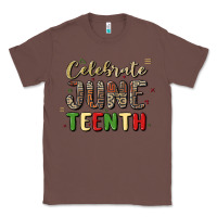 Chestnut celebrate juneteenth Classic Tee - MaliasSmallBusiness