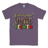 Lavender celebrate juneteenth Classic Tee - MaliasSmallBusiness
