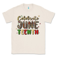 Natural celebrate juneteenth Classic Tee - MaliasSmallBusiness