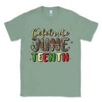 Sage celebrate juneteenth Classic Tee - MaliasSmallBusiness