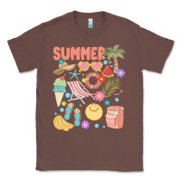 Chestnut retro summer Classic Tee - JahusDesignShop