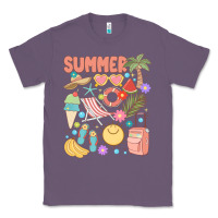 Lavender retro summer Classic Tee - JahusDesignShop