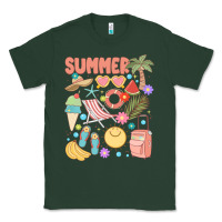 Sports Green retro summer Classic Tee - JahusDesignShop