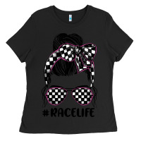 Black race life Ladies Tee - JahusDesignShop