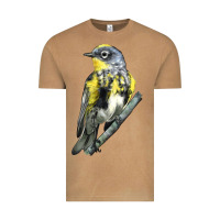 Vintage Camel yellow rumped warbler Vintage Tee - LillyAllenDesigns