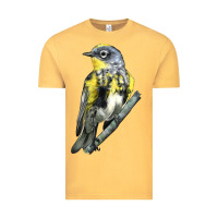 Vintage Mustard yellow rumped warbler Vintage Tee - LillyAllenDesigns