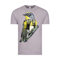 Vintage Zinc yellow rumped warbler Vintage Tee - LillyAllenDesigns