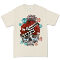 Bone freezing to death skull Premium Tee - FaDigitalArtStudio
