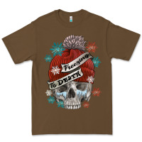 Cacao freezing to death skull Premium Tee - FaDigitalArtStudio