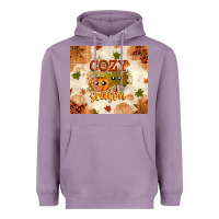 Lavender Fall Cozy Season Heavyweight Hoodie - texasbilliewilder