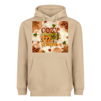 Mushroom Fall Cozy Season Heavyweight Hoodie - texasbilliewilder
