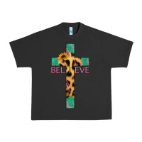 Pigment Black Believe Cross Urban Heavy Tee - Jasminsmagicworld