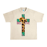 Sandshell Believe Cross Urban Heavy Tee - Jasminsmagicworld