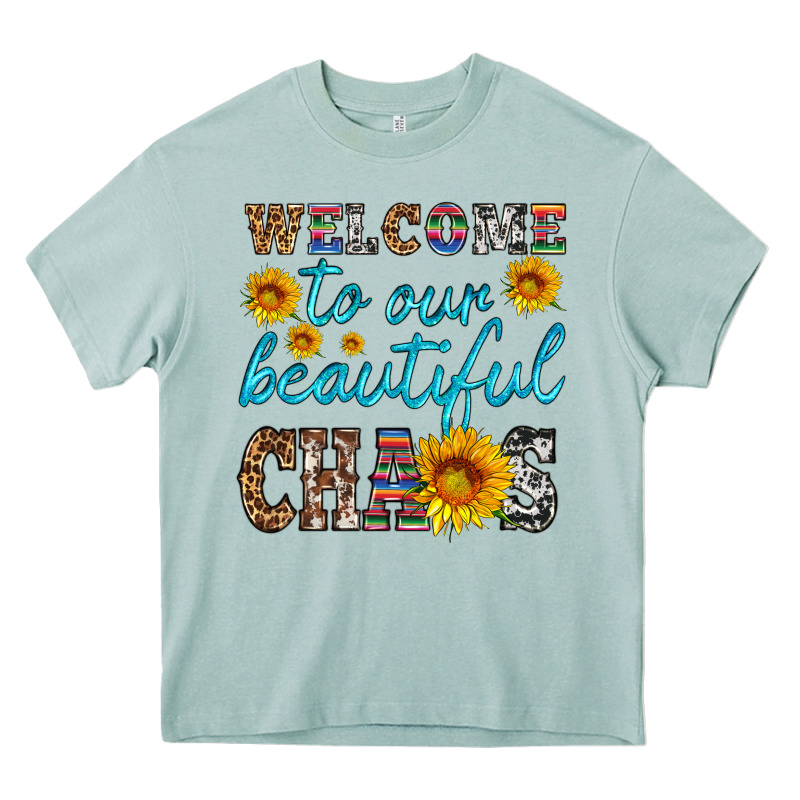 Welcome To Our Beautiful Chaos Heavy Core Tee by HRA Design Shop | Teevron