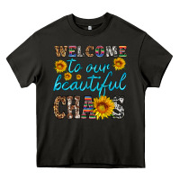 Asphalt welcome to our beautiful chaos Heavy Core Tee - HRA Design Shop
