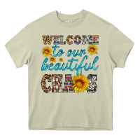 Mossy welcome to our beautiful chaos Heavy Core Tee - HRA Design Shop