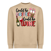 Mushroom could be coffee could be wine Heavyweight Sweatshirt - MaliasSmallBusiness