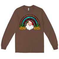 Chestnut santa rainbow Long Sleeve Tee - JahusDesignShop