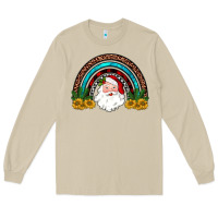 Mushroom santa rainbow Long Sleeve Tee - JahusDesignShop