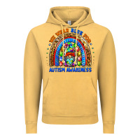 Vintage Mustard autism awareness gnomes Vintage Hoodie - BarkalooDesign