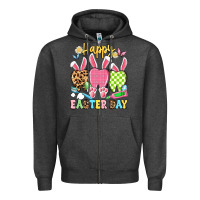 Charcoal Heather happy easter day dental squad Zipper Hoodie - Artiststas